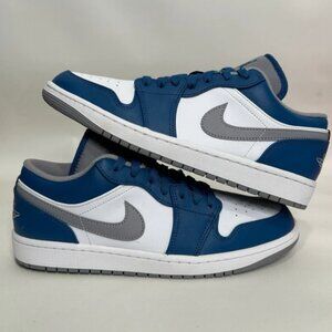 Nike Air Jordan 1 Retro Low “True Blue/Cement Grey”